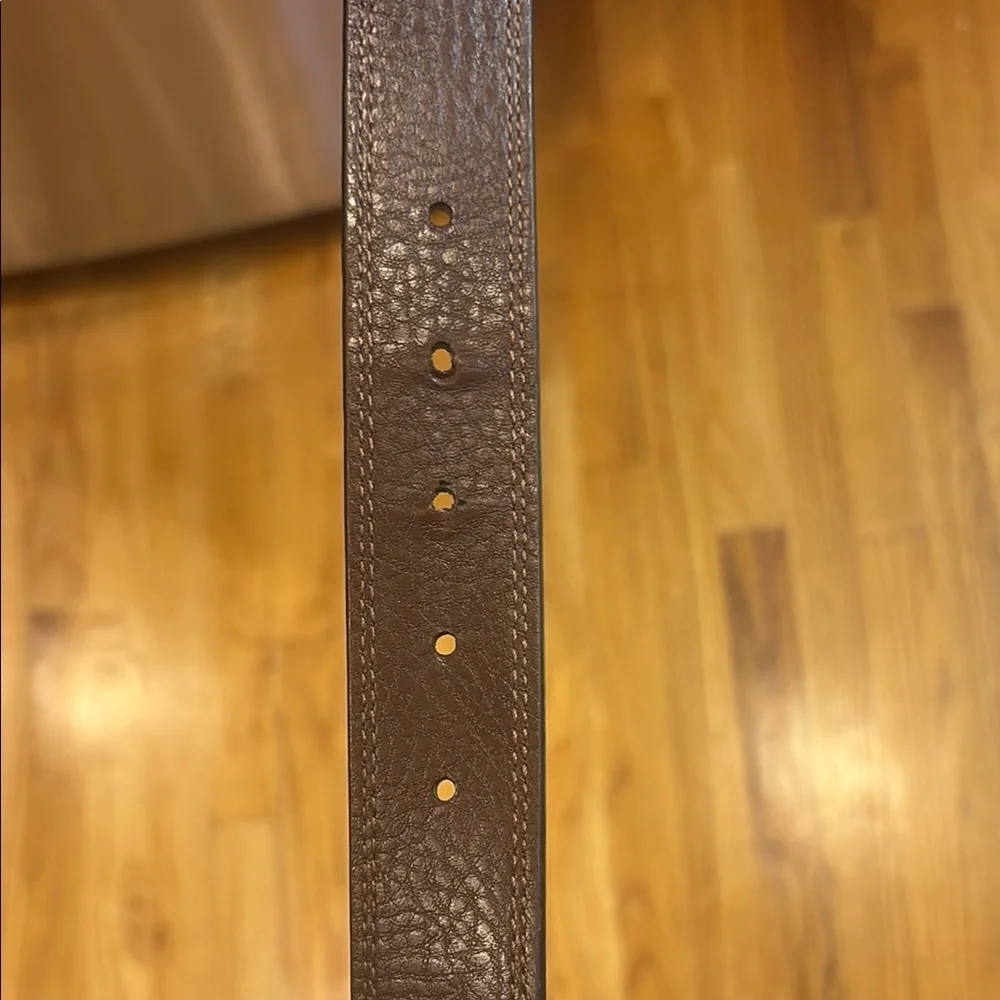 Nike Reversible Black to Brown Men’s Belt with Silver Buckle